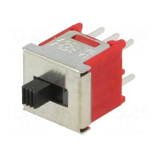 Switch: slide | Pos: 2 | DPDT | 3A/120VAC | 3A/28VDC | ON-ON | -30÷85°C