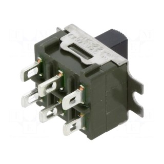 Switch: slide | Pos: 2 | DPDT | 3A/250VAC | ON-ON | panel | -30÷85°C | MS