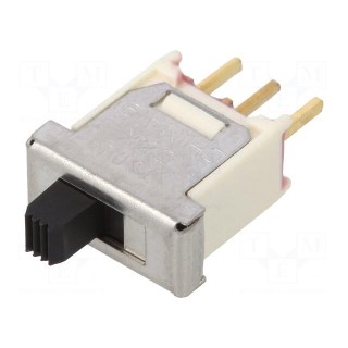 Switch: slide | Pos: 2 | SP3T | 0.4A/20VDC | ON-ON | THT | -30÷85°C | TS