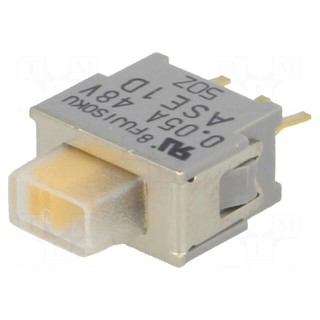 Switch: slide | Pos: 2 | SPDT | 0.05A/60VAC | 0.05A/60VDC | ON-ON | 500MΩ