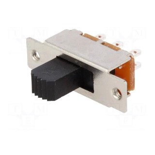 Switch: slide | Pos: 2 | SPDT | 0.35A/30VDC | ON-ON | screw | -40÷85°C