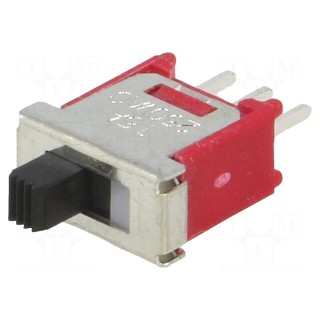 Switch: slide | Pos: 2 | SPDT | 1.5A/250VAC | ON-ON | THT | -30÷85°C | TS40