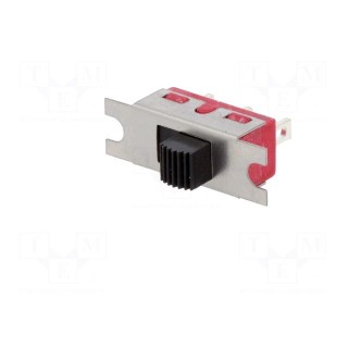 Switch: slide | Pos: 2 | SPDT | 6A/120VAC | 6A/28VDC | ON-ON | soldered