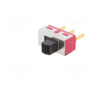Switch: slide | Pos: 2 | SPDT | 6A/120VAC | 6A/28VDC | ON-ON | -30÷65°C