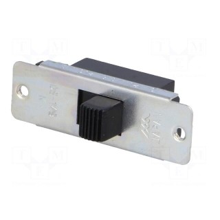 Switch: slide | Pos: 2 | SPST | 6A/250VAC | ON-OFF | No.of term: 2 | 9mm