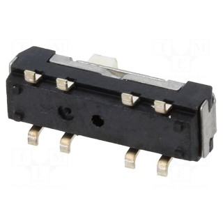 Switch: slide | Pos: 3 | DP3T | 0.2A/12VDC | ON-ON-ON | Mounting: SMT