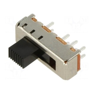 Switch: slide | Pos: 3 | DP3T | 0.3A/30VDC | ON-ON-ON | THT | -20÷70°C