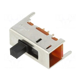 Switch: slide | Pos: 3 | SP3T | 0.3A/125VAC | ON-ON-ON | THT | -20÷85°C