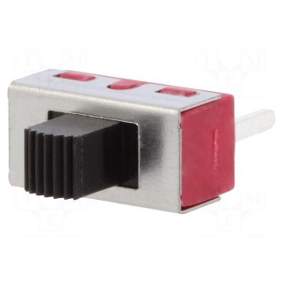 Switch: slide | Pos: 3 | SP3T | 6A/120VAC | 6A/28VDC | ON-OFF-ON