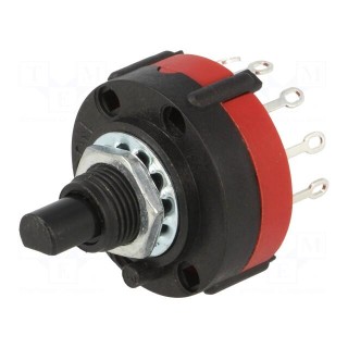 Switch: rotary | Pos: 10 | 0.3A/125VAC | Poles number: 1 | 30° | -20÷70°C