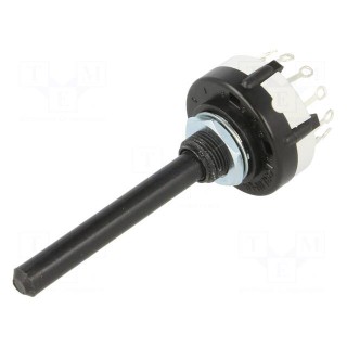 Switch: rotary | Pos: 12 | 0.15A/250VDC | Poles number: 1 | 30° | 999MΩ
