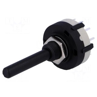 Switch: rotary | Pos: 12 | 0.3A/125VAC | 1A/30VDC | Poles number: 2 | 30°