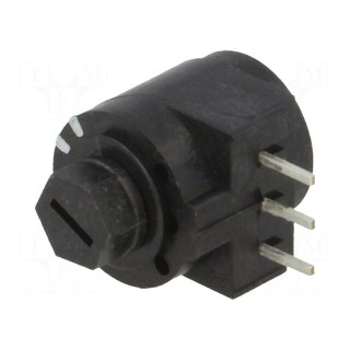 Switch: rotary | Pos: 2 | SPDT | 0.5A/60VAC | 0.5A/60VDC | -40÷85°C | THT