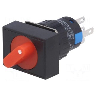 Switch: rotary | Pos: 2 | SPDT | 3A/220VAC | 2A/24VDC | -20÷55°C | 50mΩ