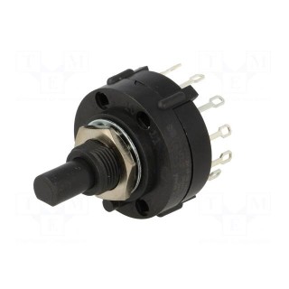 Switch: rotary | Pos: 3 | 2.5A/125VAC | 0.35A/125VDC | Poles number: 4