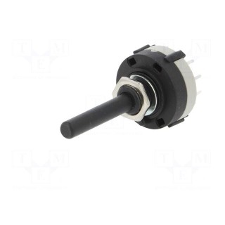 Switch: rotary | Pos: 4 | 0.3A/125VAC | 1A/30VDC | Poles number: 3 | 30°