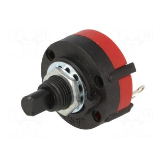 Switch: rotary | Pos: 5 | 0.3A/125VAC | Poles number: 1 | 30° | -20÷70°C