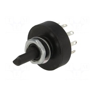 Switch: rotary | Pos: 5 | 1A/250VAC | Poles number: 2 | 36° | -20÷70°C