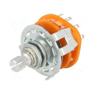 Switch: rotary | Pos: 6 | 0.3A/125VAC | Poles number: 1 | 30° | -20÷70°C