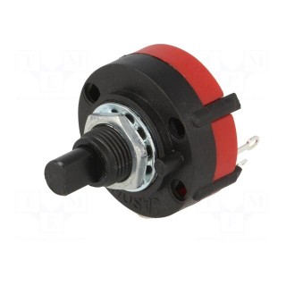 Switch: rotary | Pos: 6 | 0.3A/125VAC | Poles number: 1 | 30° | -20÷70°C