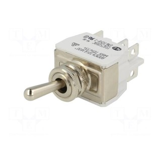 Switch: toggle | Pos: 2 | DPDT | ON-ON | 15A/250VAC | 15A/12VDC | -20÷55°C
