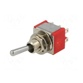 Switch: toggle | Pos: 2 | DPDT | ON-(ON) | 2A/250VAC | 5A/28VDC | -35÷80°C