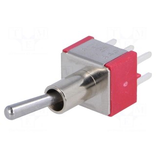 Switch: toggle | Pos: 2 | DPDT | ON-ON | 5A/125VAC | 5A/28VDC | -30÷85°C