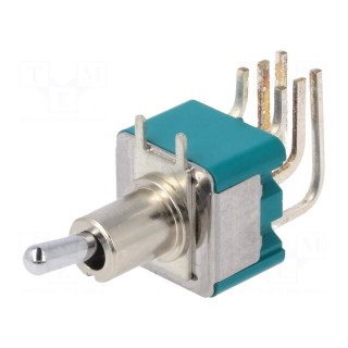 Switch: toggle | Pos: 2 | DPDT | ON-ON | 6A/125VAC | 6A/6VDC | -20÷80°C