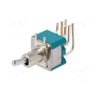 Switch: toggle | Pos: 2 | DPDT | ON-ON | 6A/125VAC | 6A/6VDC | -20÷80°C