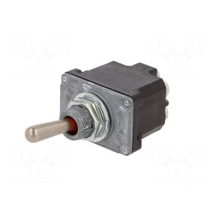 Switch: toggle | Pos: 2 | DPDT | ON-ON | 6A/230VAC | 20A/28VDC | -40÷71°C