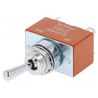 Switch: toggle | Pos: 2 | DPST | ON-OFF | 15A/250VAC | 15A/30VDC | panel