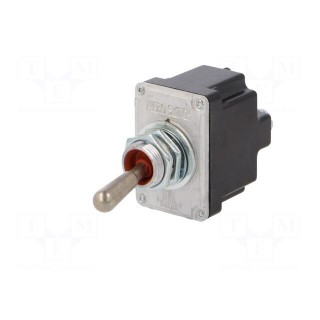 Switch: toggle | Pos: 2 | DPST | (ON)-OFF | 6A/230VAC | 18A/28VDC | IP67