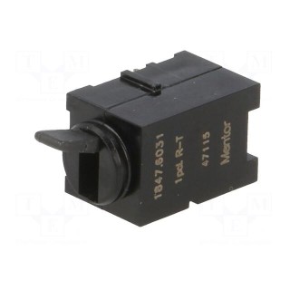 Switch: toggle | Pos: 2 | SP3T | ON-(ON) | 0.5A/60VAC | 0.5A/60VDC