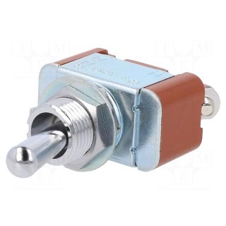 Switch: toggle | Pos: 2 | SPDT | ON-(OFF) | 15A/125VAC | 20A/30VDC