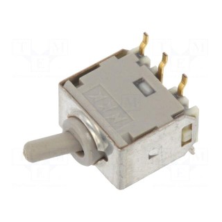 Switch: toggle | Pos: 2 | SPDT | ON-ON | 0.1A/28VAC | 0.1A/28VDC | 8.5x5mm