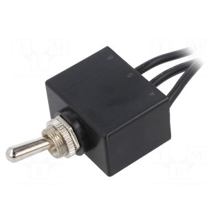 Switch: toggle | Pos: 2 | SPDT | ON-ON | 25A/12VDC | Leads: leads 305mm