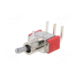 Switch: toggle | Pos: 2 | SPDT | ON-ON | 2A/250VAC | 5A/28VDC | -30÷85°C