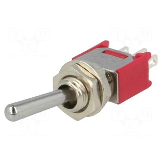Switch: toggle | Pos: 2 | SPDT | ON-ON | 3A/125VAC | 3A/28VDC | -30÷85°C