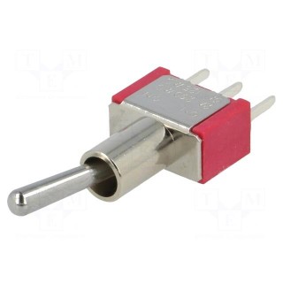 Switch: toggle | Pos: 2 | SPDT | ON-ON | 5A/125VAC | 5A/28VDC | -30÷85°C