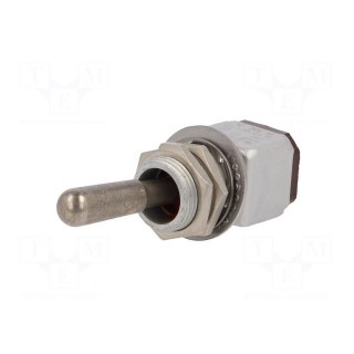 Switch: toggle | Pos: 2 | SPDT | ON-ON | 5A/125VAC | 5A/30VDC | -65÷71°C