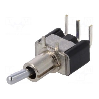 Switch: toggle | Pos: 2 | SPDT | (ON)-ON | 6A/125VAC | 6A/6VDC | -20÷80°C