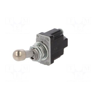 Switch: toggle | Pos: 2 | SPDT | ON-ON | 6A/230VAC | 15A/28VDC | -65÷71°C