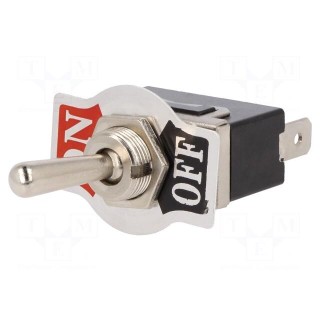 Switch: toggle | Pos: 2 | SPST | OFF-ON | 10A/250VAC | Leads: connectors