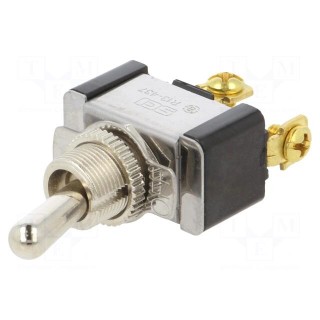 Switch: toggle | Pos: 2 | SPST | ON-OFF | 21A/14VDC | Leads: screw | 0÷65°C