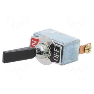 Switch: toggle | Pos: 2 | SPST | ON-OFF | 50A/12VDC | Leads: screw | 50mΩ