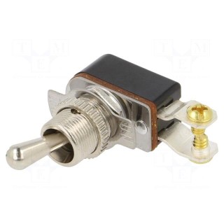 Switch: toggle | Pos: 2 | SPST | ON-OFF | 6A/12VDC | Leads: screw | 50mΩ