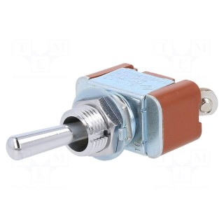 Switch: toggle | Pos: 2 | SPST | ON-OFF | 15A/125VAC | 15A/30VDC