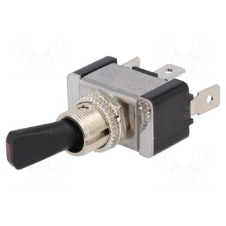 Switch: toggle | Pos: 2 | SPST | OFF-ON | 20A/12VDC | -20÷85°C | 50mΩ