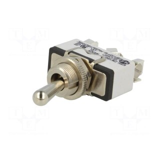 Switch: toggle | Pos: 2 | SPST | ON-(ON) | 15A/250VAC | 5A/25VDC