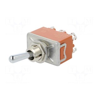 Switch: toggle | Pos: 3 | DP3T | ON-OFF-ON | 15A/250VAC | 15A/30VDC